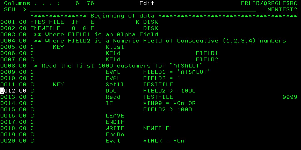 IBM RPG